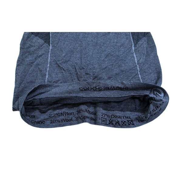 Showers Pass Shirt Mens XS Black Base Layer Wool Nylon Blend Trail Cycling - Picture 3 of 8